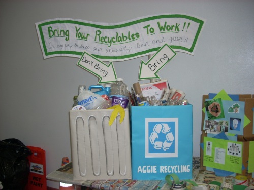 recycling-display
